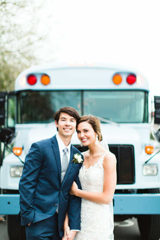 School Bus Wedding, Knot Too Shabby Events
